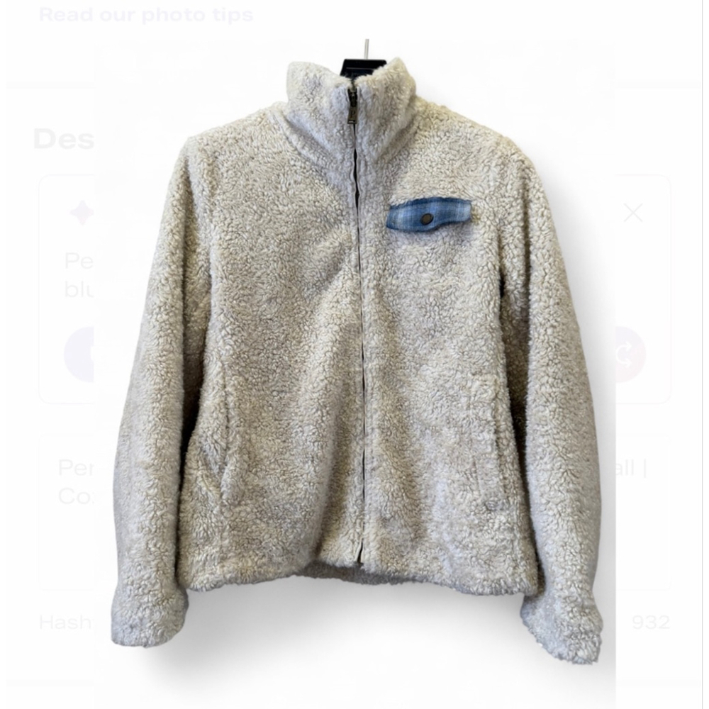 Pendleton Sherpa Fleece Zip Jacket | Size Small | Cozy & Warm Womens